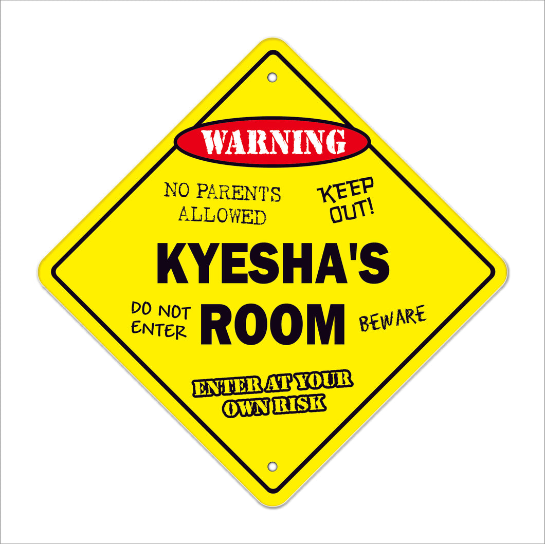 Kyesha's Room Sign