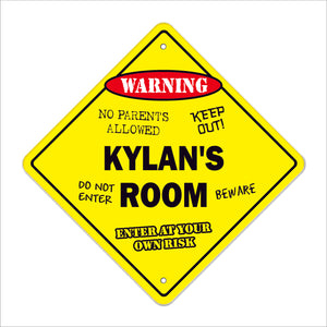 Kylan's Room Sign