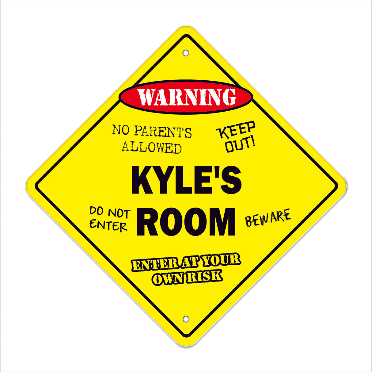 Kyle's Room Sign