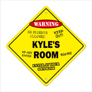 Kyle's Room Sign