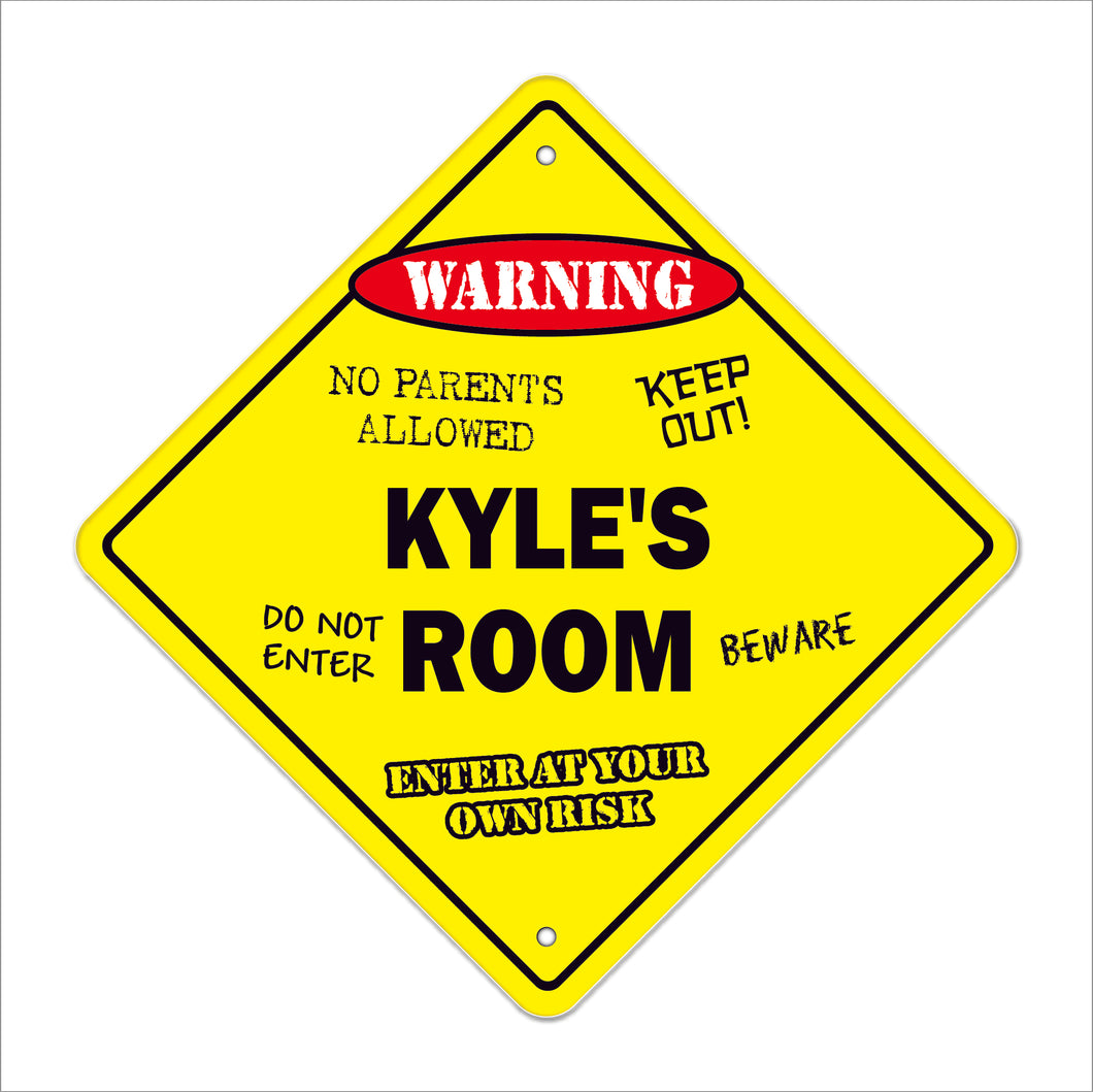 Kyle's Room Sign