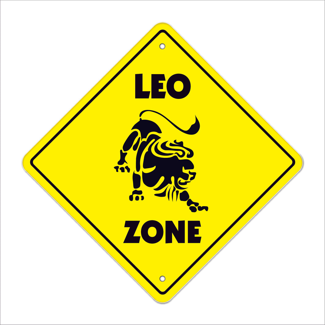 Leo Crossing Sign