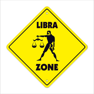 Libra Crossing Sign