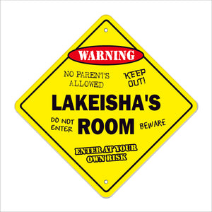 Lakeisha's Room Sign