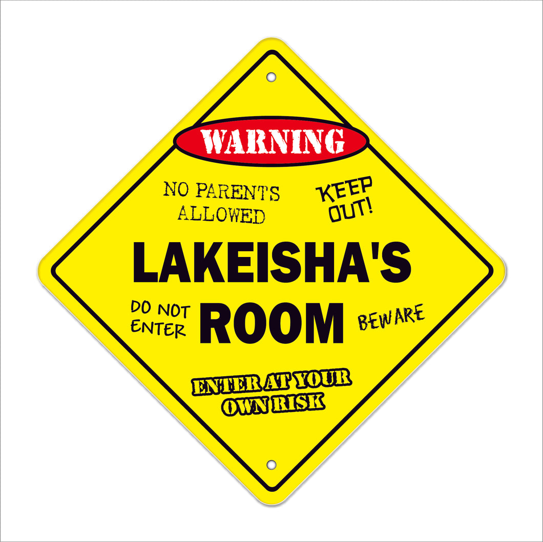 Lakeisha's Room Sign