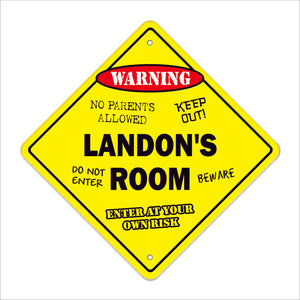 Landon's Room Sign