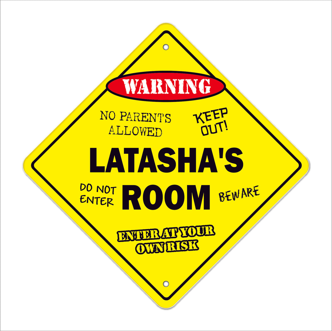 Latasha's Room Sign