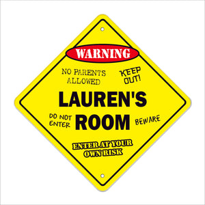 Lauren's Room Sign