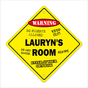 Lauryn's Room Sign