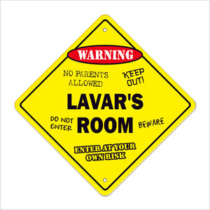 Lavar's Room Sign