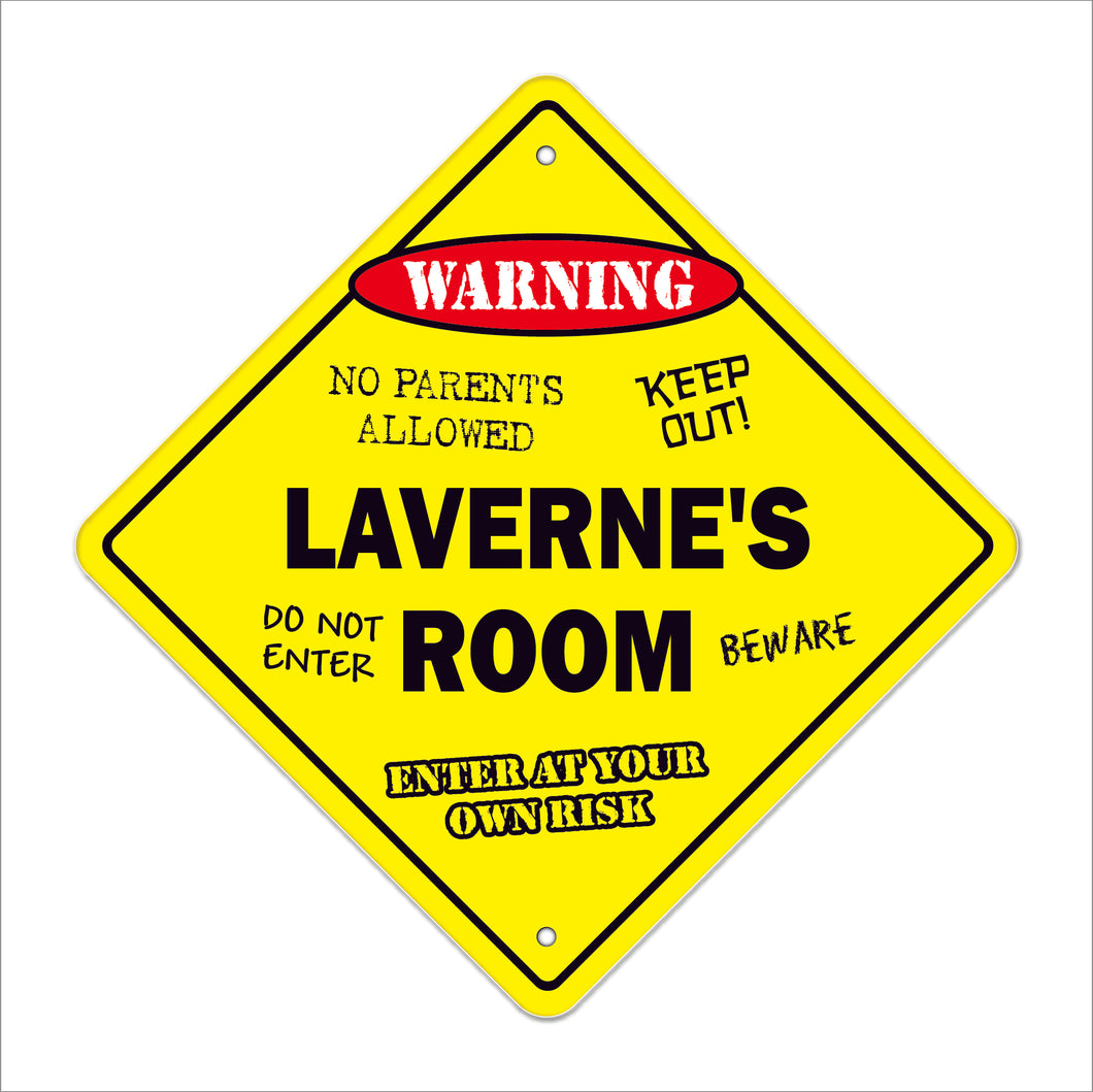 Laverne's Room Sign