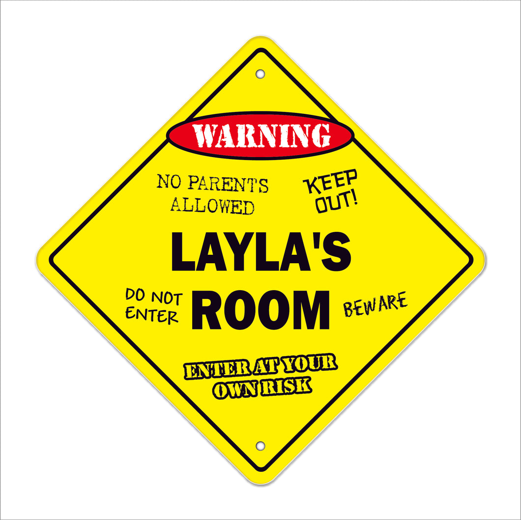 Layla's Room Sign