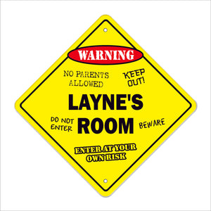 Layne's Room Sign