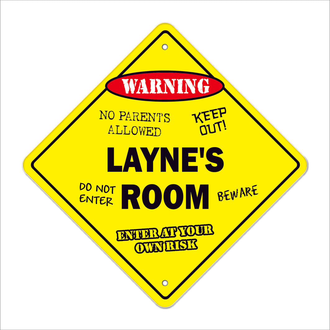 Layne's Room Sign