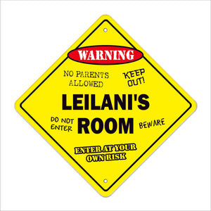 Leilani's Room Sign