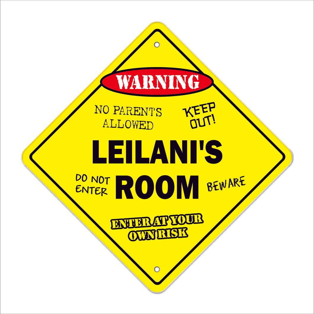 Leilani's Room Sign