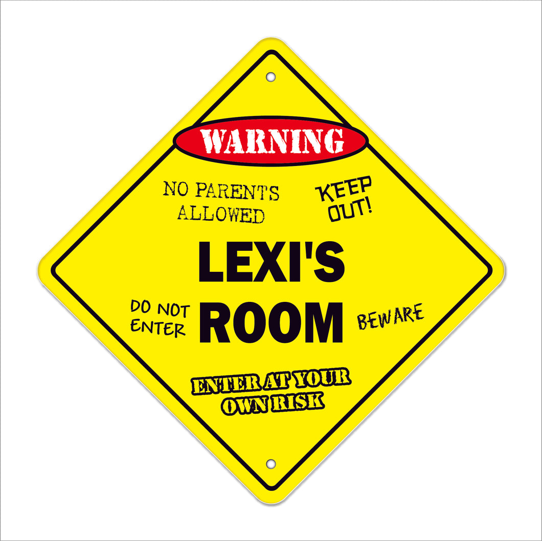 Lexi's Room Sign