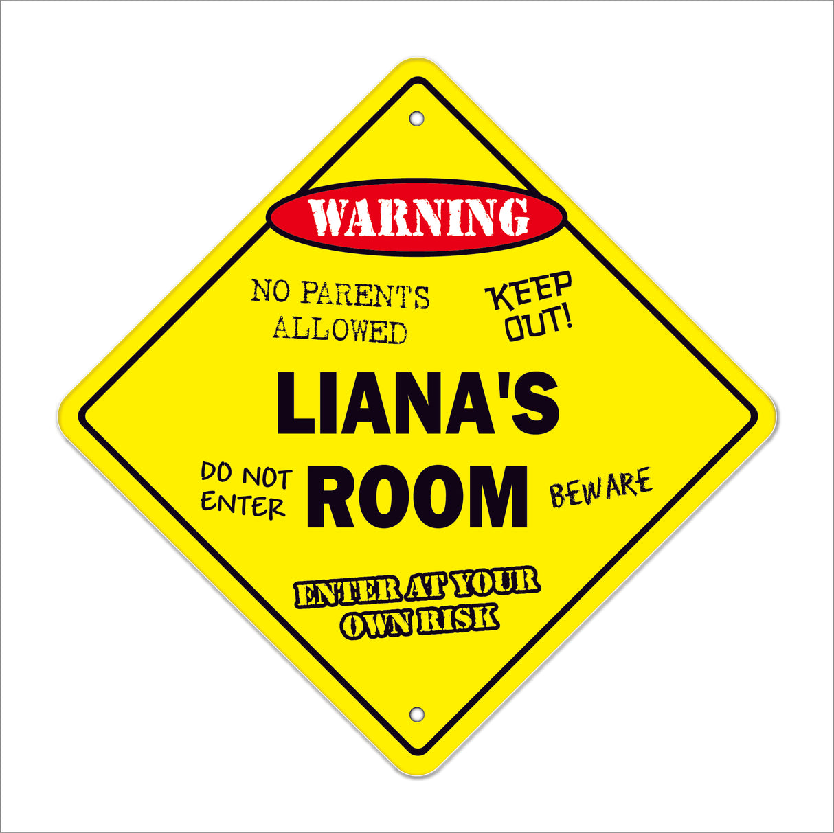 Liana's Room Sign