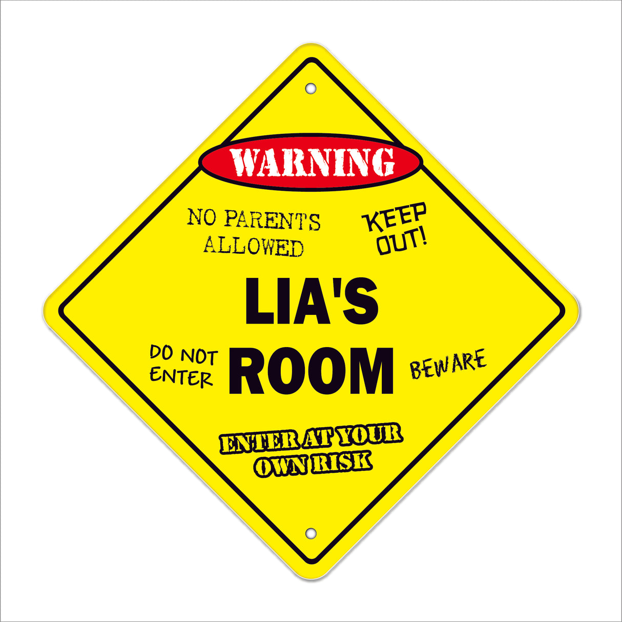 Lia's Room Sign
