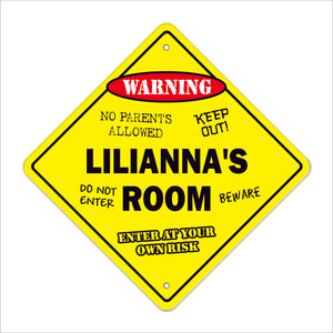 Lilianna's Room Sign