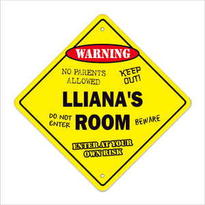 Lliana's Room Sign