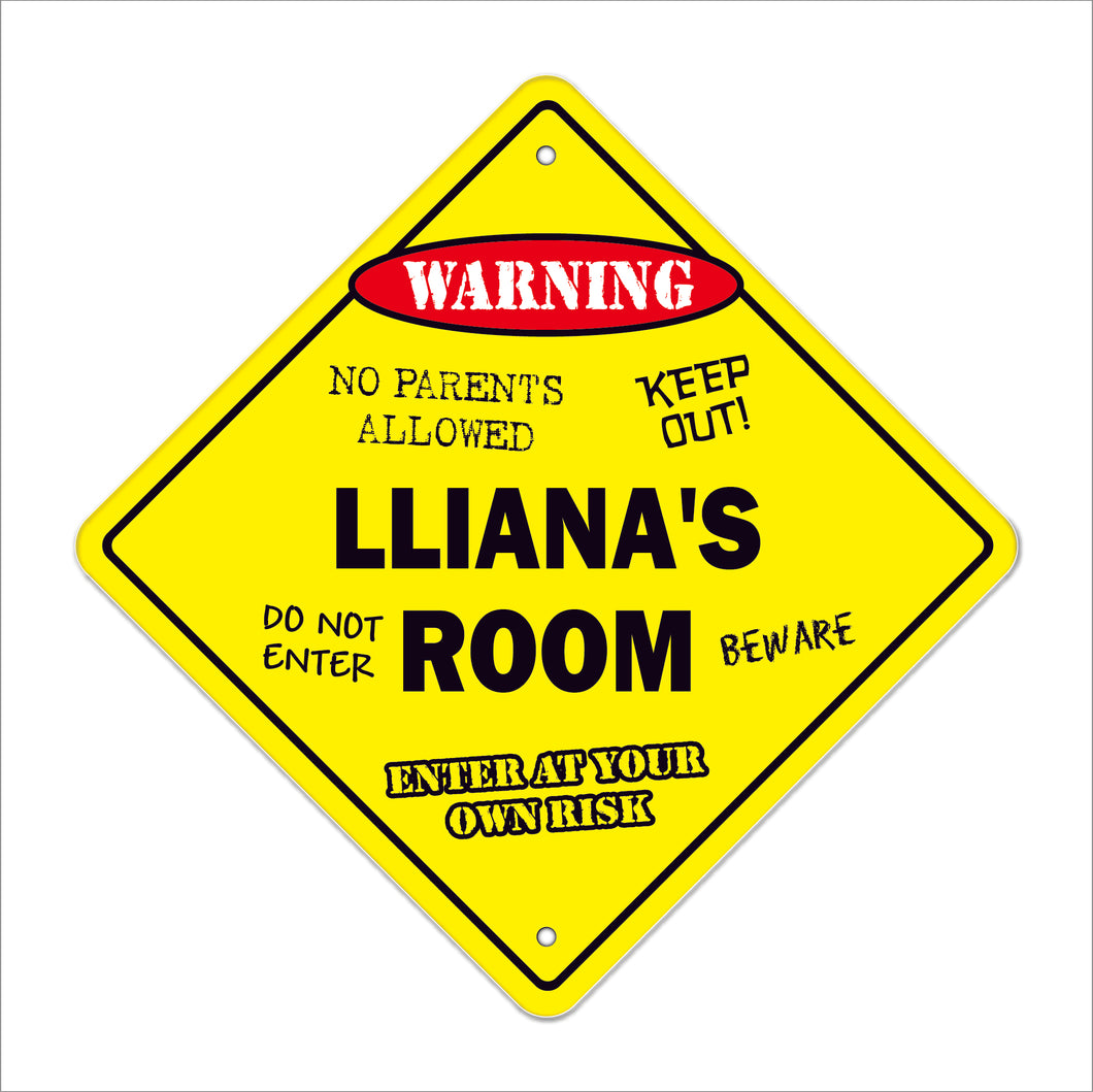 Lliana's Room Sign