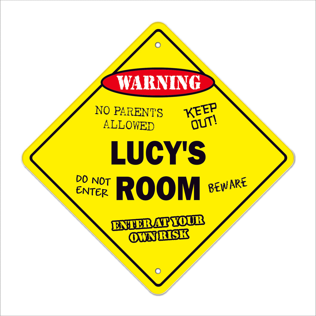 Lucy's Room Sign