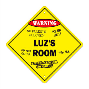 Luz's Room Sign