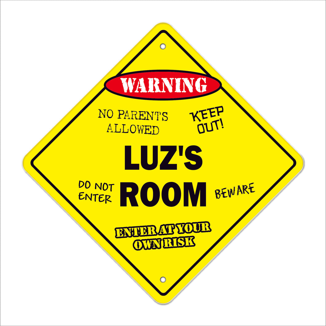 Luz's Room Sign