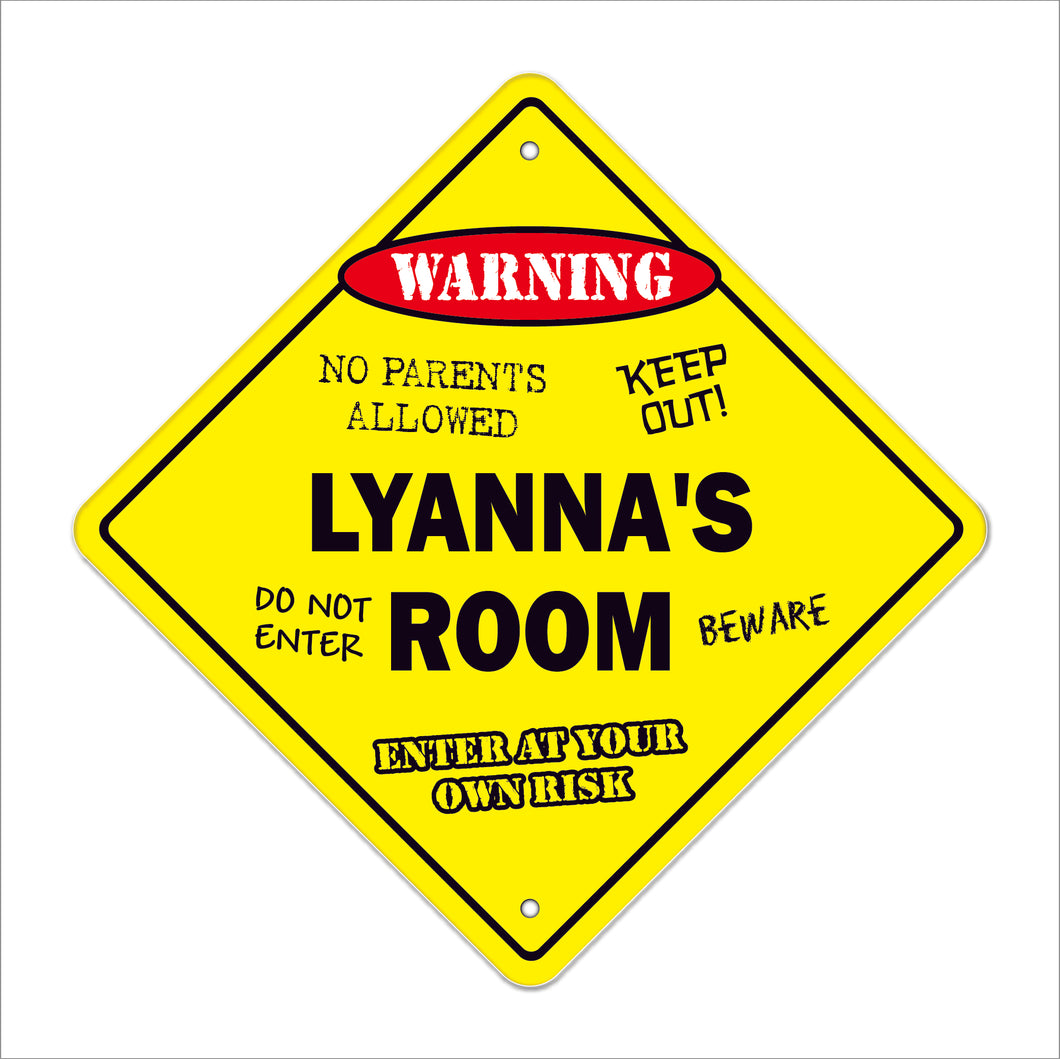 Lyanna's Room Sign