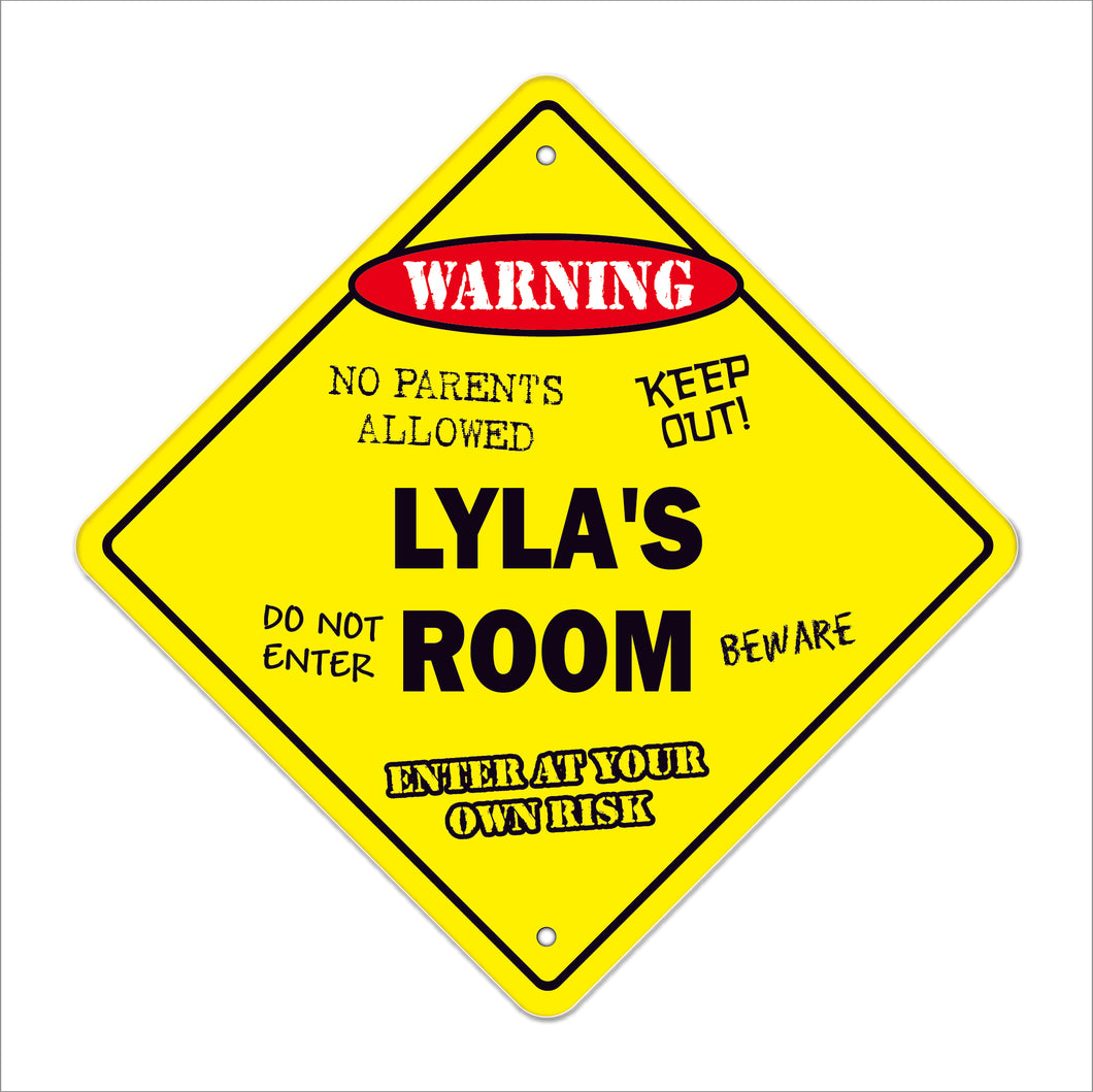 Lyla's Room Sign