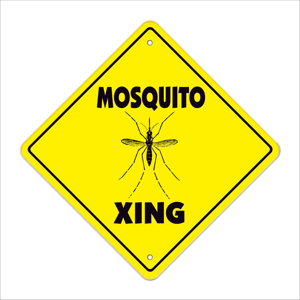 Mosquito Crossing Sign