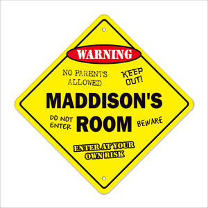 Maddison's Room Sign