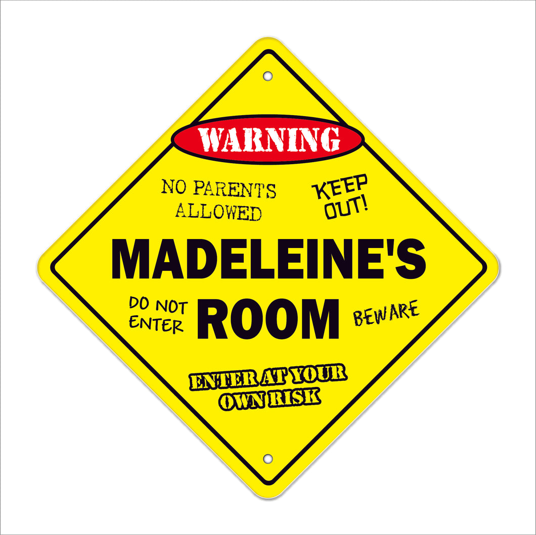 Madeleine's Room Sign