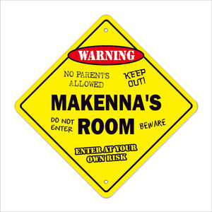 Makenna's Room Sign