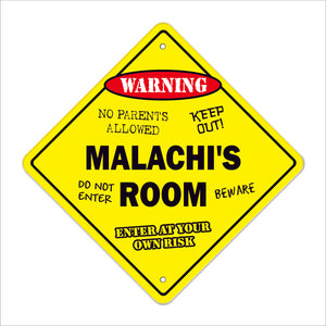 Malachi's Room Sign