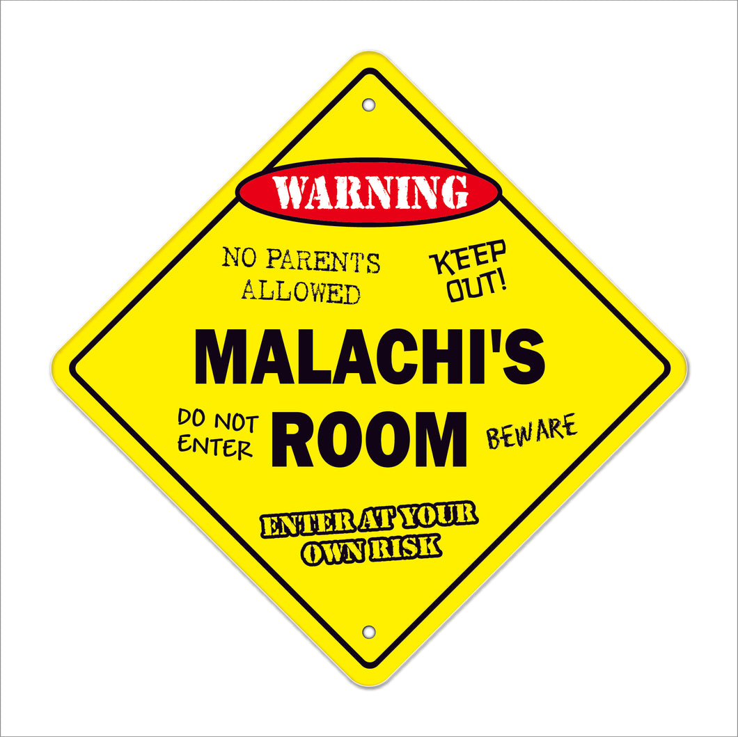 Malachi's Room Sign