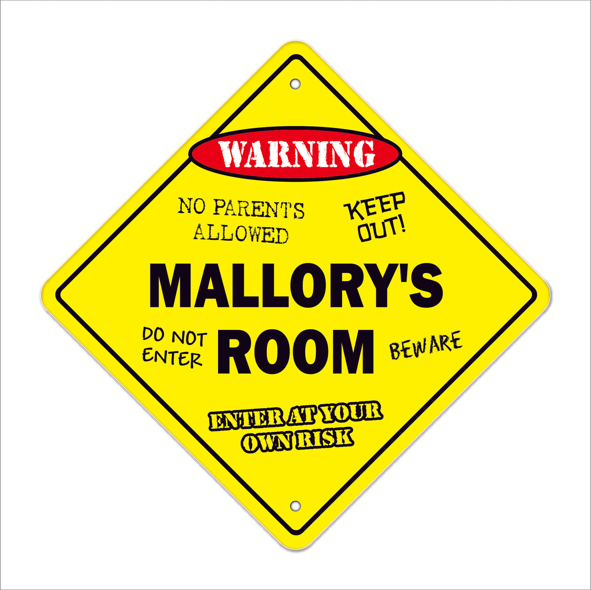 Mallory's Room Sign