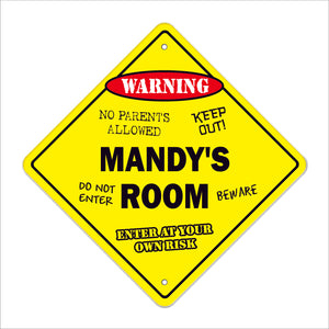 Mandy's Room Sign