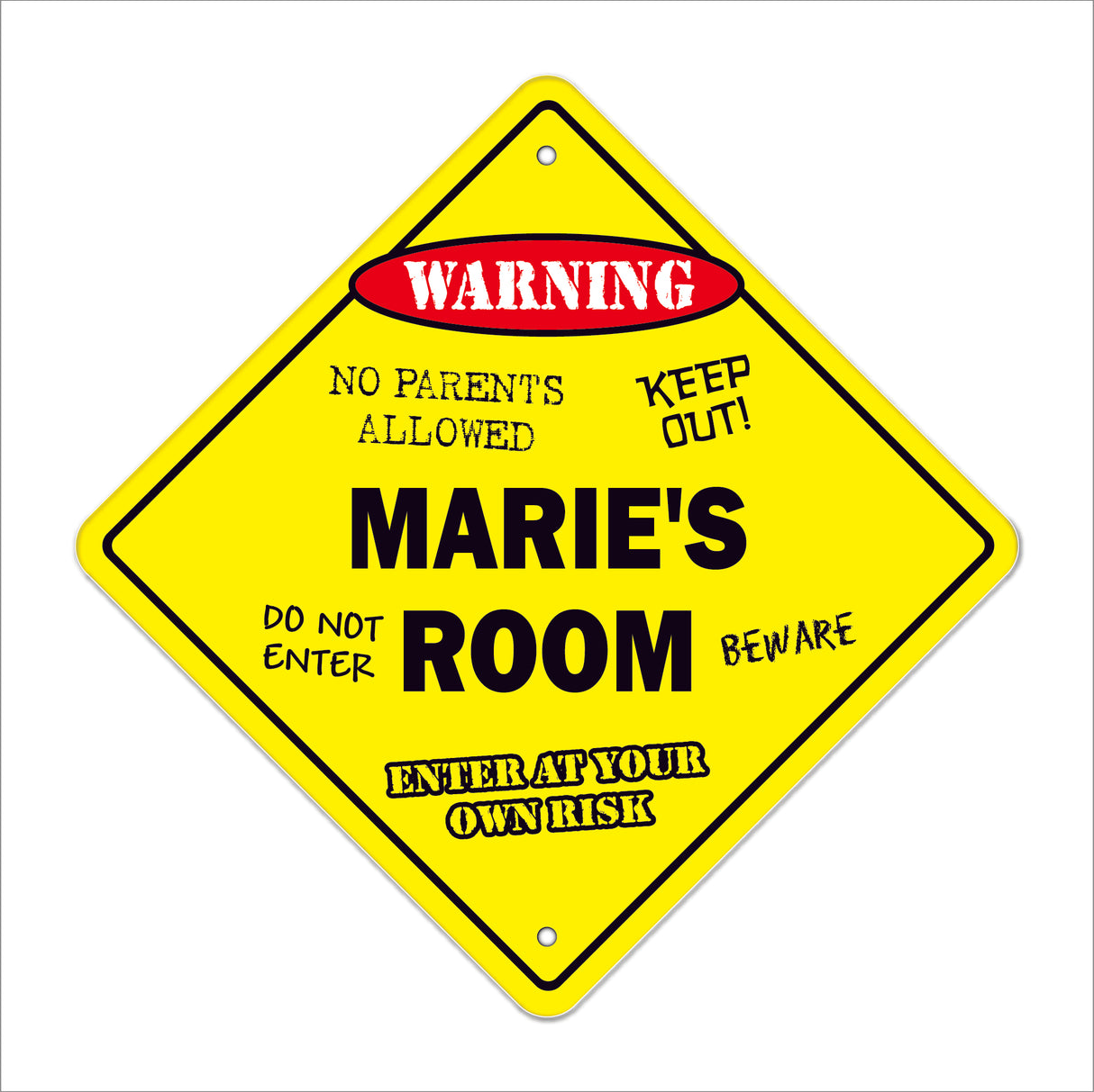 Marie's Room Sign