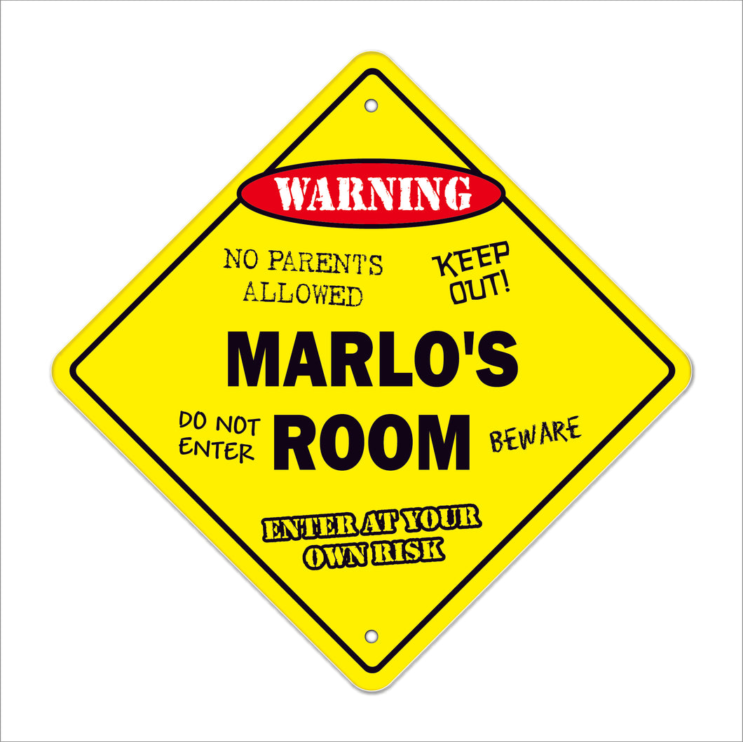 Marlo's Room Sign