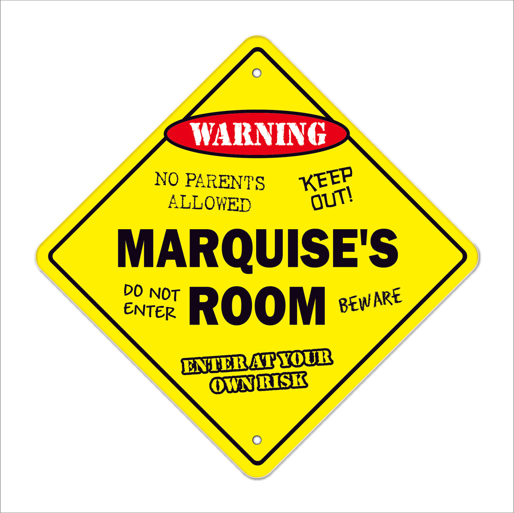 Marquise's Room Sign