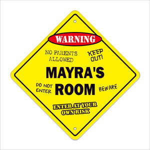 Mayra's Room Sign