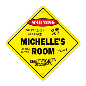 Michelle's Room Sign