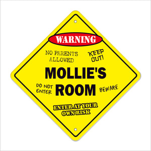 Mollie's Room Sign