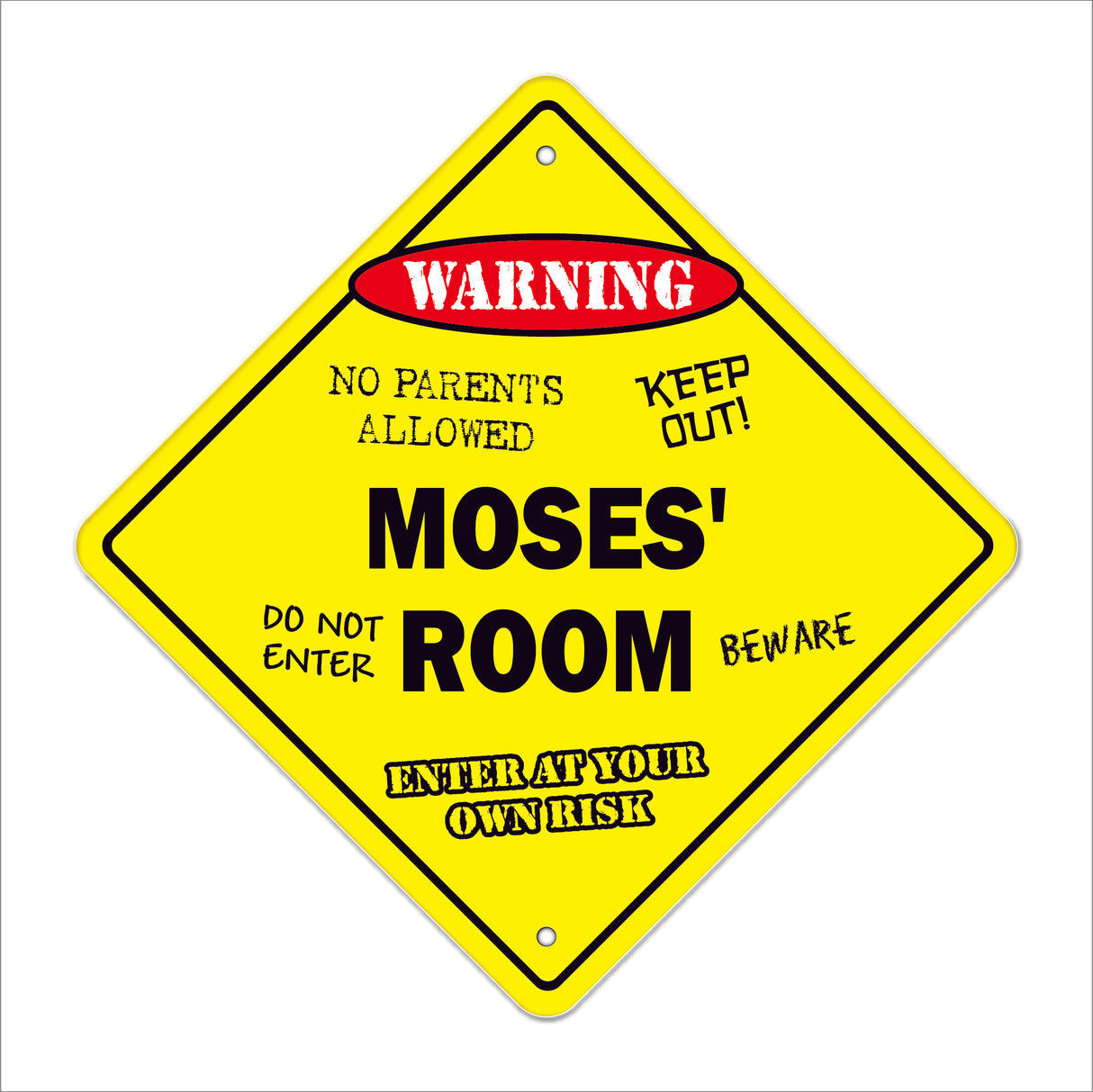 Moses' Room Sign