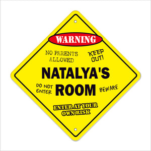 Natalya's Room Sign