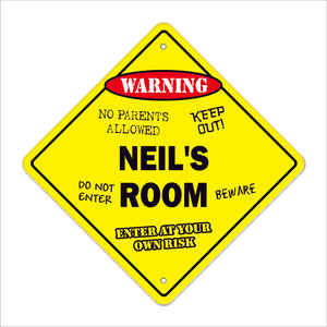 Neil's Room Sign