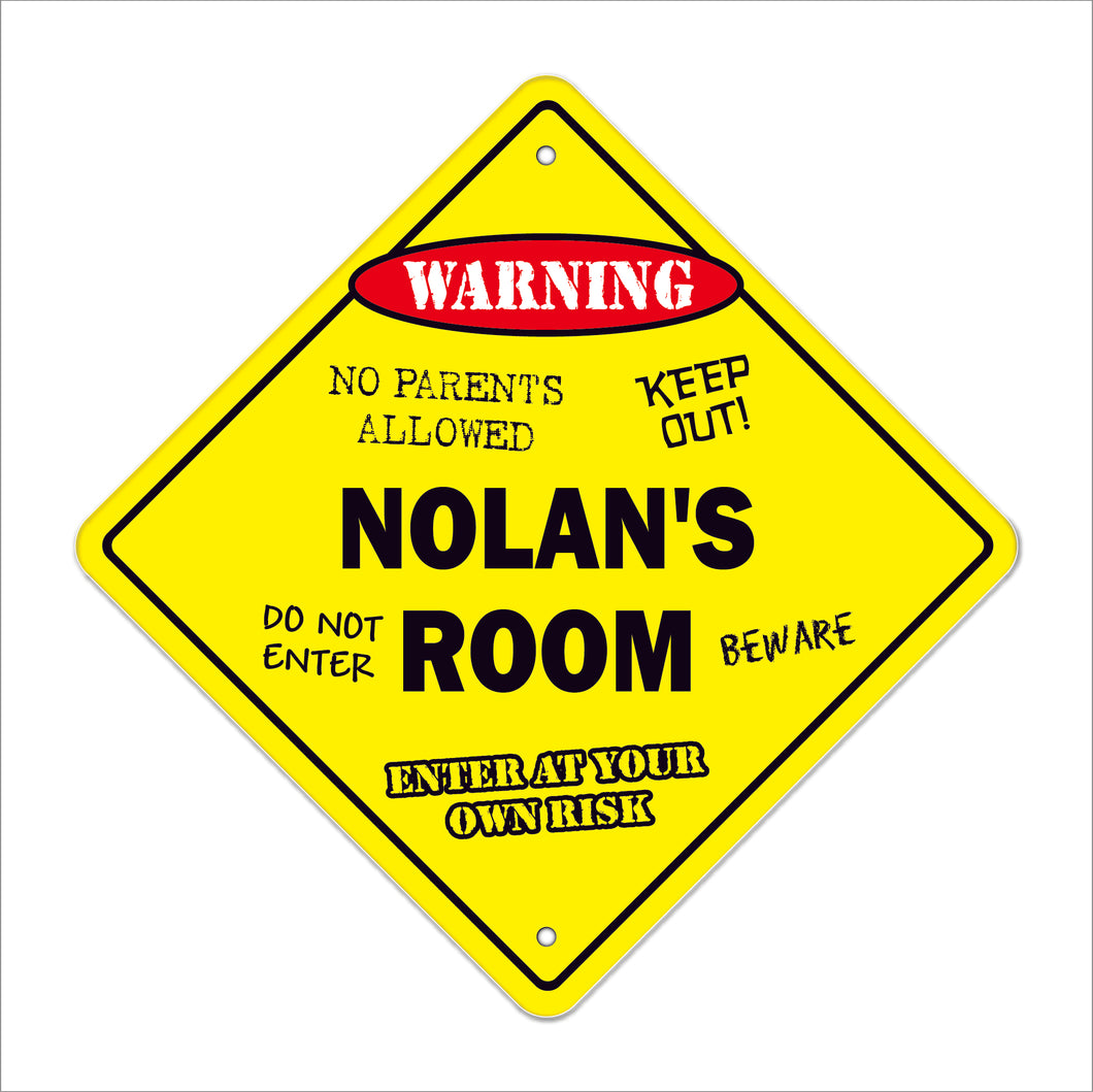 Nolan's Room Sign