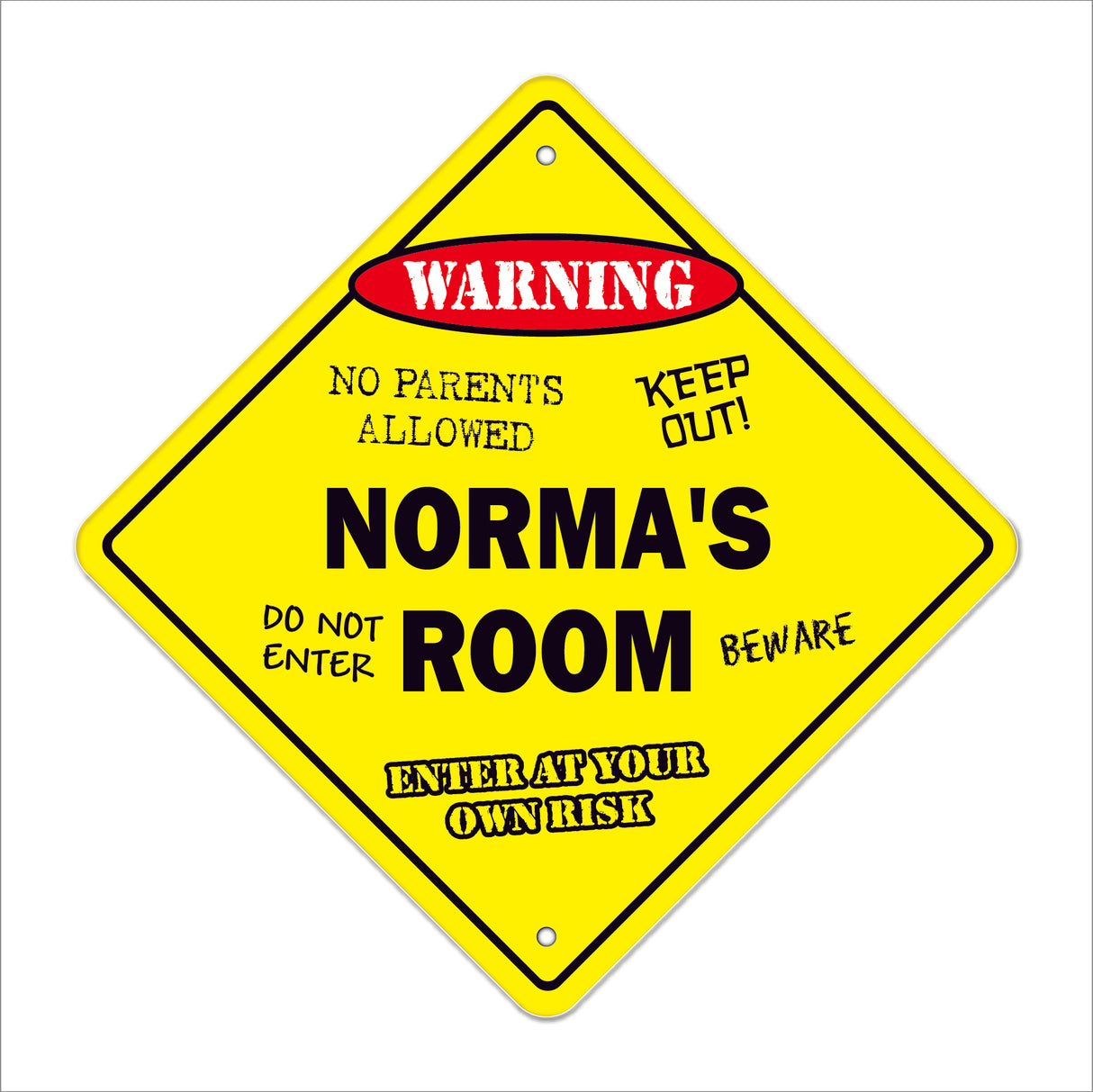 Norma's Room Sign